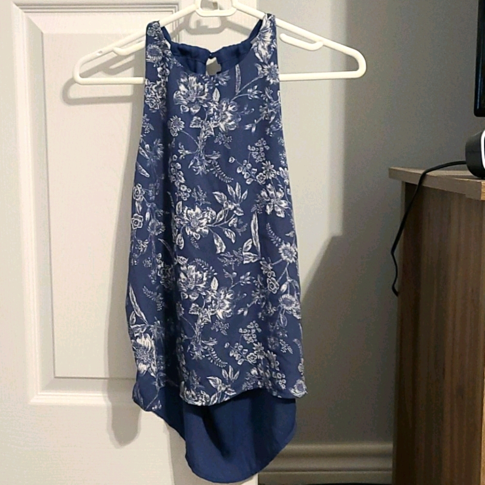 Blousey tank top size S